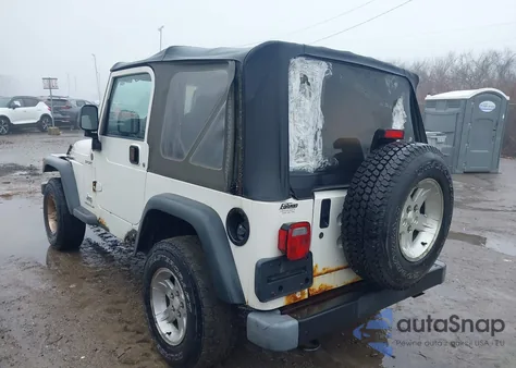 2004 Jeep Wrangler Sport из США, поврежденный, VIN 1J4FA49S24P771036